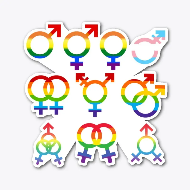 Pride Symbols Block