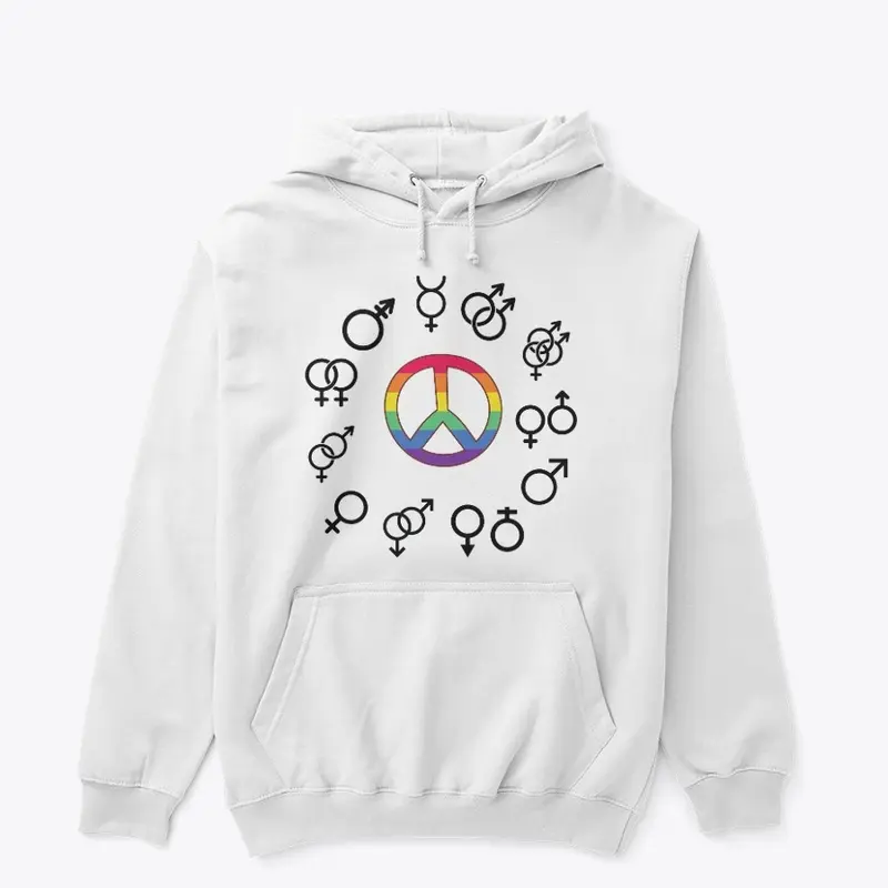 Rainbow Peace Symbols